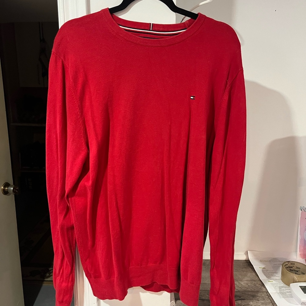Men's Red Sweater